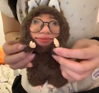 Lil Me™ Custom Face Plush - handmade with your photo